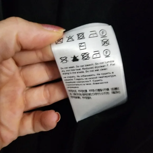 EUC Escada Black Leather Trim Wool Blend Babaasi Blazer - Picture 9 of 10